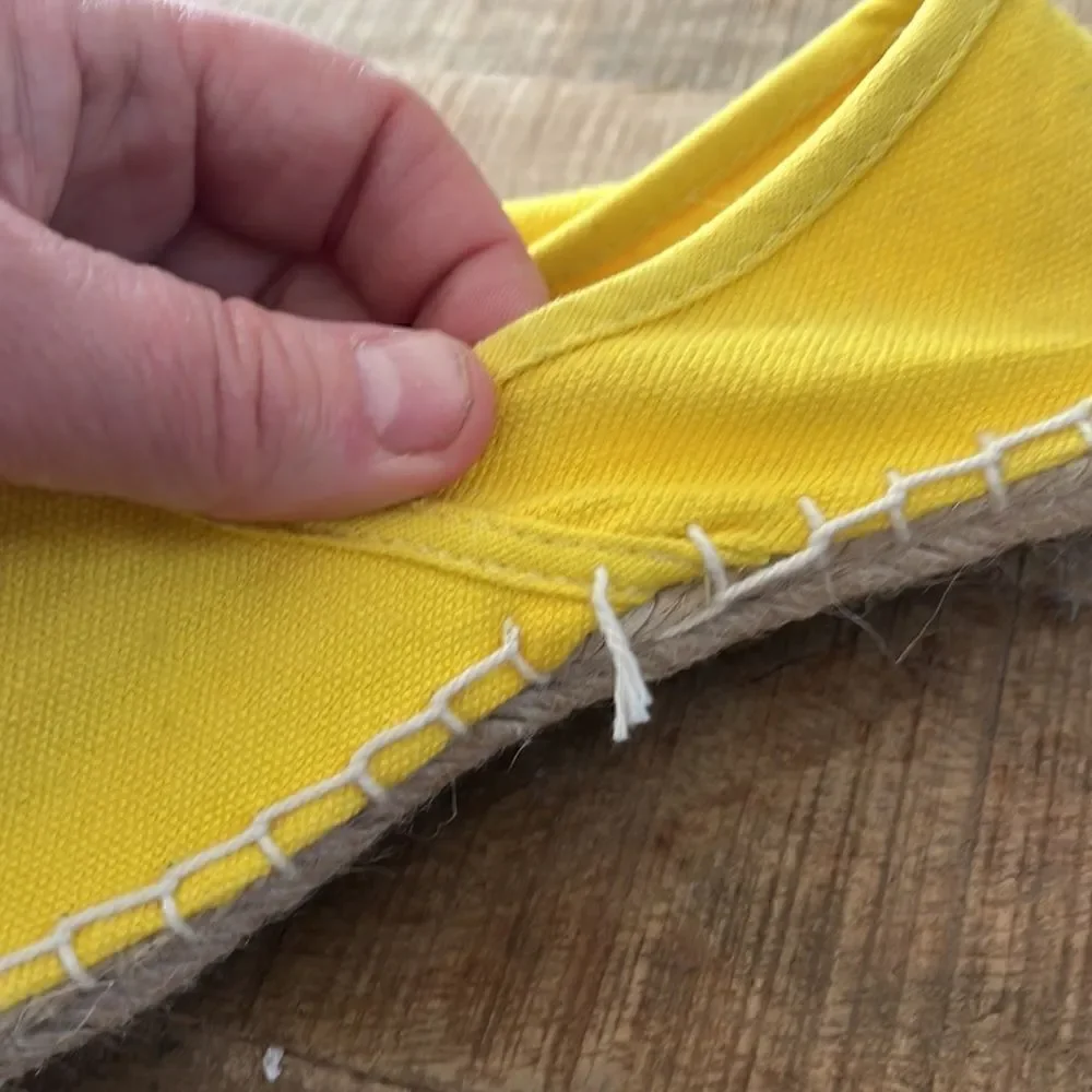 Superga | espadrilles | yellow | women’s size 8